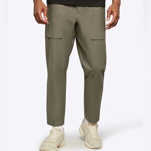 CUTS Olive Icon Pull-On Cropped Pants